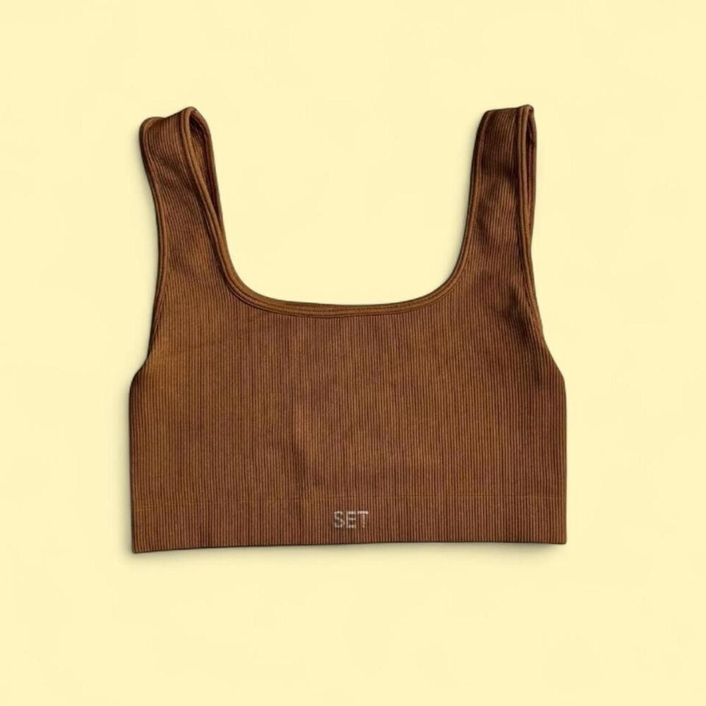Set Active Women's Brown Sports Bra